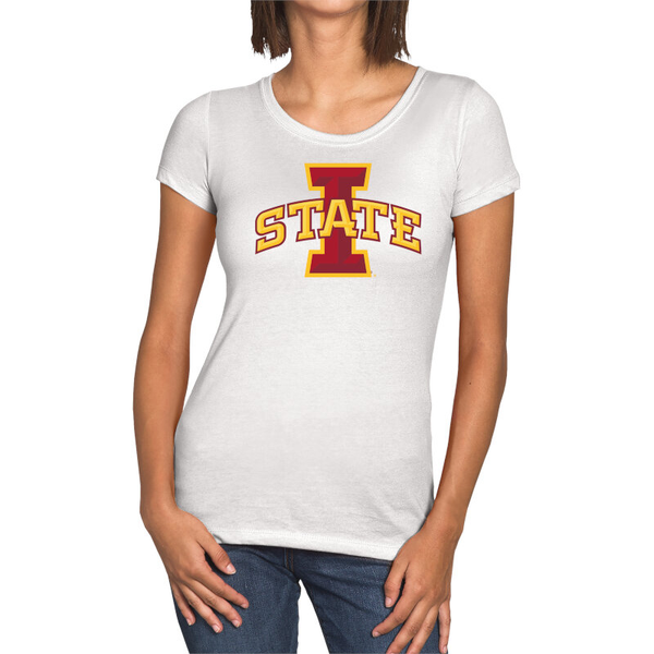 Iowa State Cyclones Primary Logo Cotton Women's T-Shirt - Cy's Locker ...