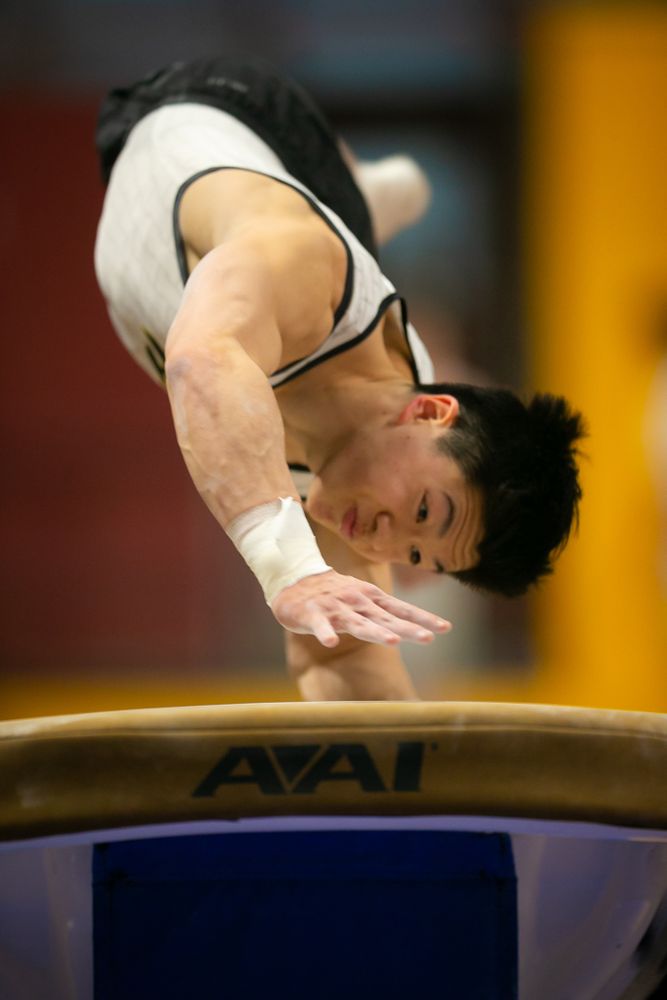 The Iowa Hawekeys against Minnesota and Penn State at the Maturi Pavilion Saturday, March 23, 2019 in Minneapolis, Minn. (C. Morgan Engel/Freelance)