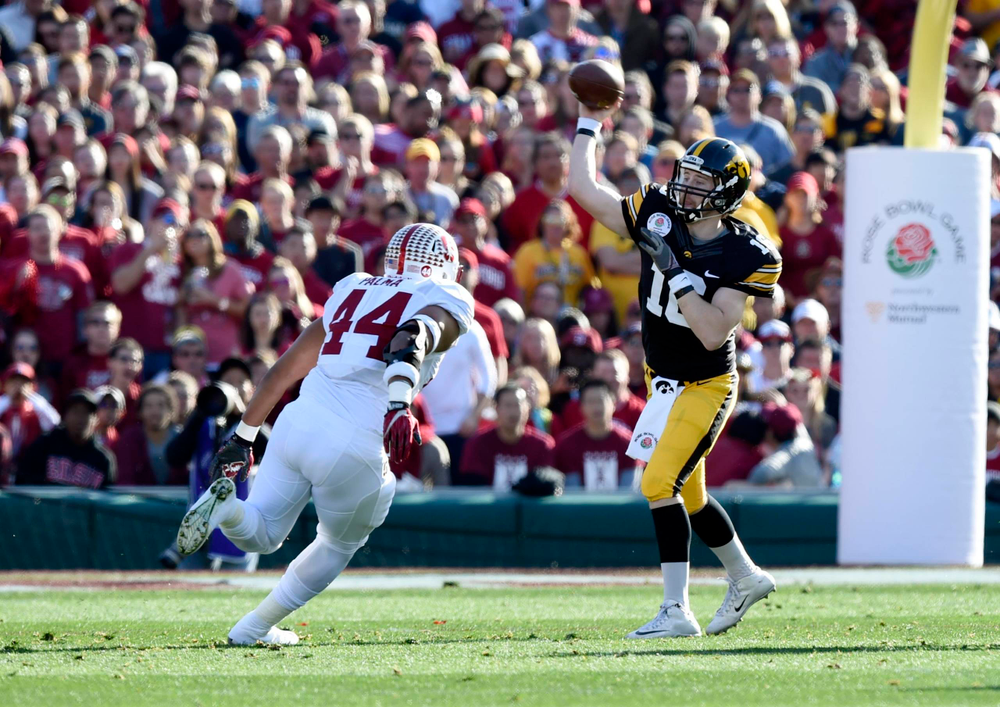 Stanford 45 Iowa 16 University Of Iowa Athletics