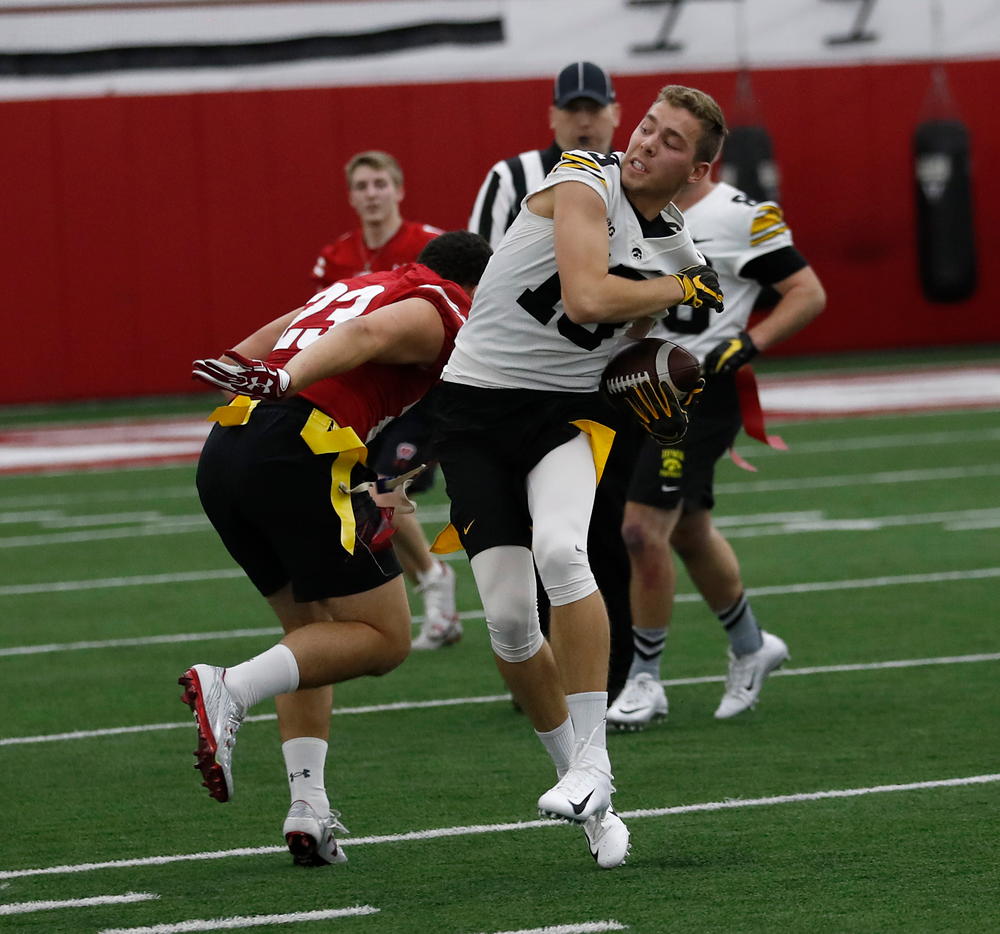 The Hawkeye football managers capture the rusty toolbox for the first time since 2008 with a 20-19 double The Hawkeye Football Managers captured the rusty toolbox for the first time since 2008 with a 20-19 double overtime win against the Wisconsin football managers on Nov. 8 in Madison, Wisconsin.