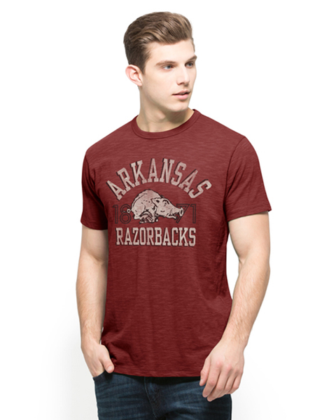 Arkansas Razorbacks '47 1871 Vintage T-Shirt - Arkansas Razorbacks Store - Shop University of 