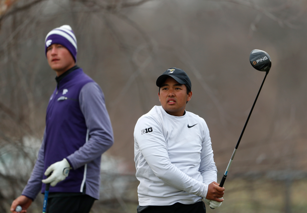 Ryoto Furuya during the 2018 Hawkeye Invitational Friday, April 13, 2018 at Finkbine Golf Course. (Brian Ray/hawkeyesports.com)
