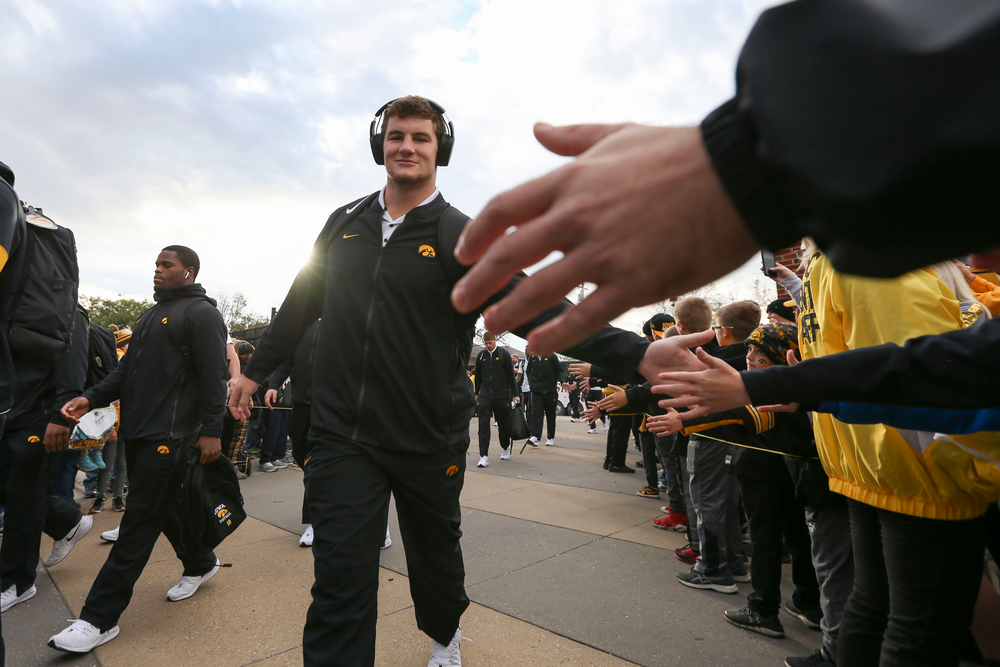 Iowa Hawkeyes during Iowa football vs Purdue on Saturday, October 19, 2019 at Kinnick Stadium. (Lily Smith/hawkeyesports.com)