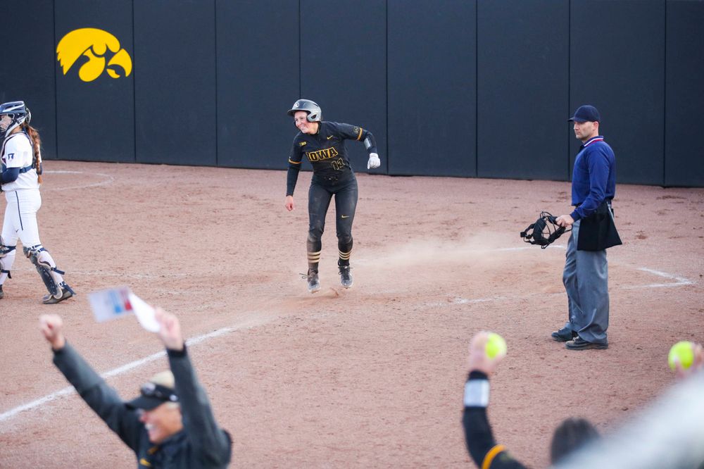 IowaÕs Mallory Kilian (11) at softball vs Illinois game 3 on Saturday, April 13, 2019 at Bob Pearl Field. (Lily Smith/hawkeyesports.com)
