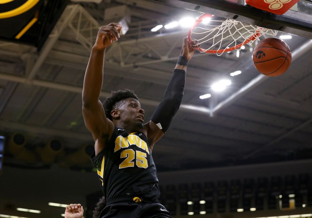 Iowa Hawkeyes forward Tyler Cook (25) against the Indiana Hoosiers Friday, February 22, 2019 at Carver-Hawkeye Arena. (Brian Ray/hawkeyesports.com)