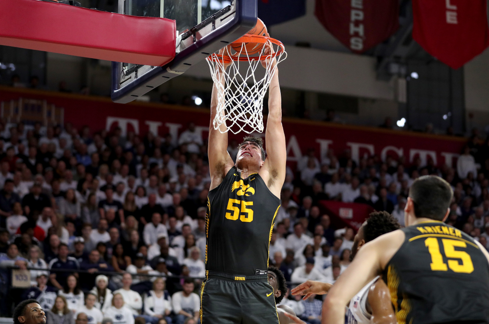Mbb Iowa Vs Penn State At The Palestra University Of Iowa Athletics