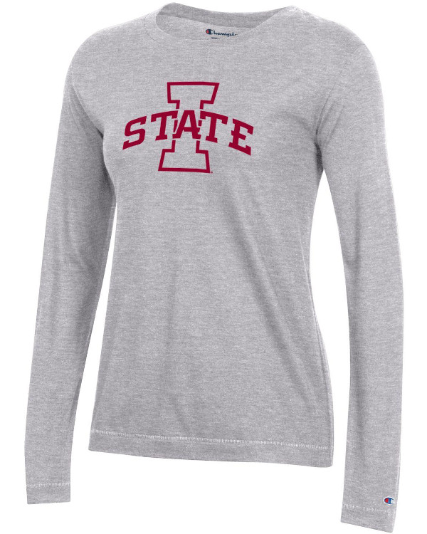 Iowa State Cyclones Champion University Long Sleeve V Neck T Shirt