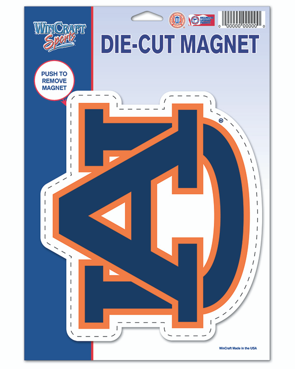 Auburn Tigers 6 X 9 Inch Au Car Magnet The Auburn Fan Shop Official Online Store Of The Auburn University Athletic Department