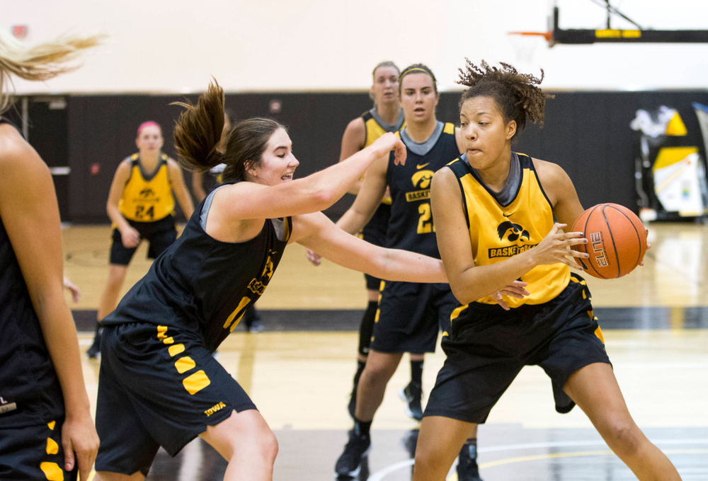 Iowa Women S Basketball First Day Of Practice University Of Iowa