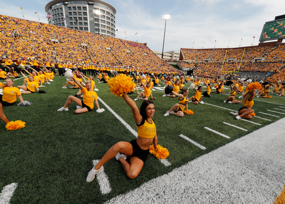 Spirit Squad Day against the Norther Illinois Huskies Saturday, September 1, 2018 . (Brian Ray/hawkeyesports.com)
