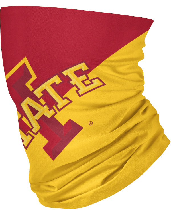 Iowa State Cyclones Color Block Big Logo Gaiter Cy S Locker Room Iowa State Hats And Apparel