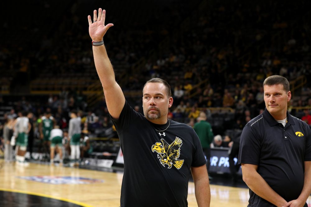 Wounded Warrior against UW Green Bay Sunday, November 11, 2018 at Carver-Hawkeye Arena. (Brian Ray/hawkeyesports.com)