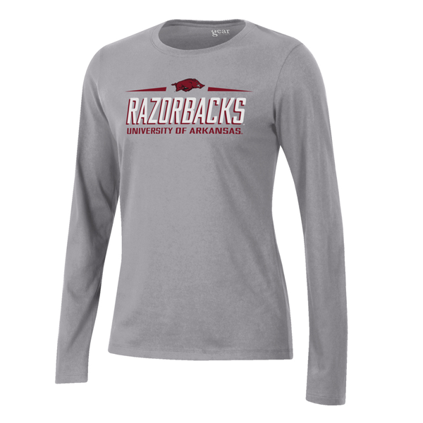 Arkansas Razorbacks Gear for Sports Women's Relax Long Sleeve TShirt