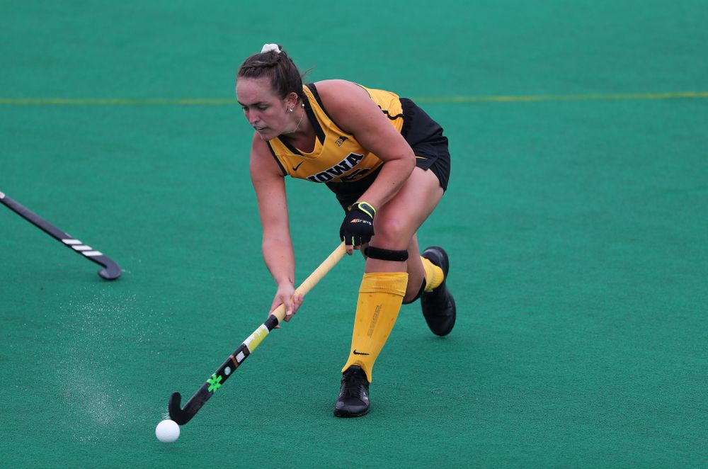 Iowa Hawkeyes defenseman Anthe Nijziel (6) against Columbia Sunday, September 8, 2019 at Grant Field. (Brian Ray/hawkeyesports.com)