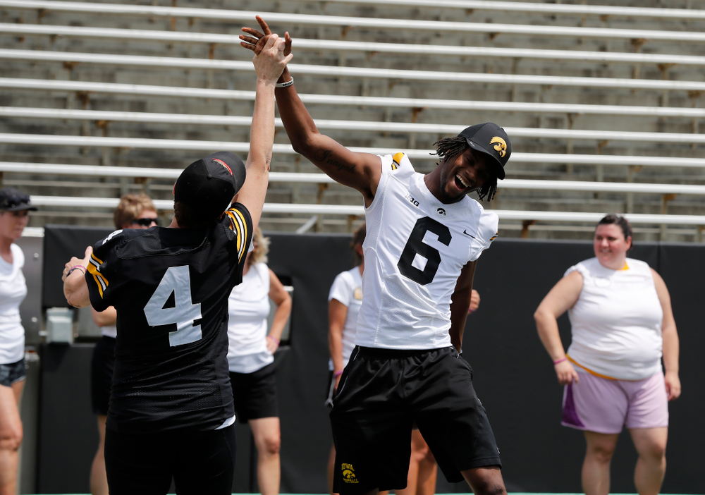 The 2018 Iowa Ladies Football Academy Saturday, June 9, 2018 at Kinnick Stadium. (Brian Ray/hawkeyesports.com)