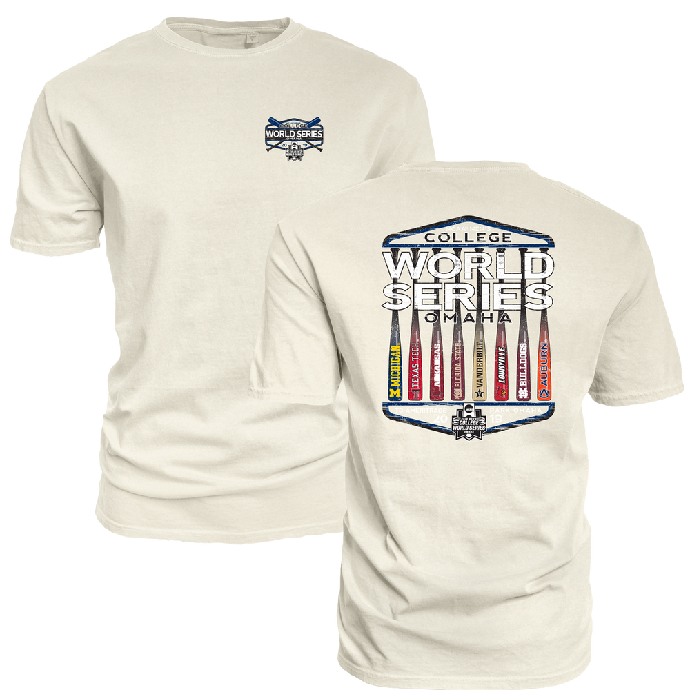 Arkansas Razorbacks College World Series Bats T Shirt Arkansas
