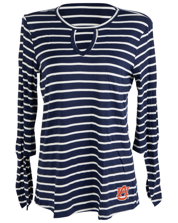 Auburn Tigers Forget Me Knot Short Sleeve Striped Tie Sleeve Top The Auburn Fan Shop Official Online Store Of The Auburn University Athletic Department I have found these knots in various places on the internet and. official auburn tigers store tigers forget me knot short sleeve striped tie sleeve top auburn shop