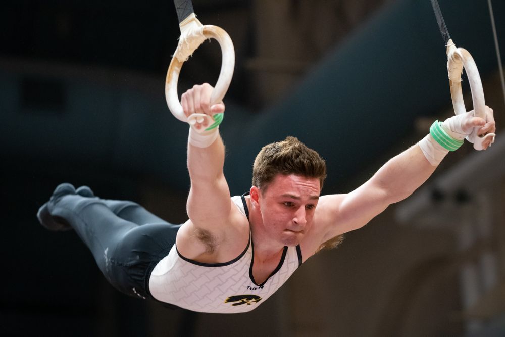 The Iowa Hawekeys against Minnesota and Penn State at the Maturi Pavilion Saturday, March 23, 2019 in Minneapolis, Minn. (C. Morgan Engel/Freelance)