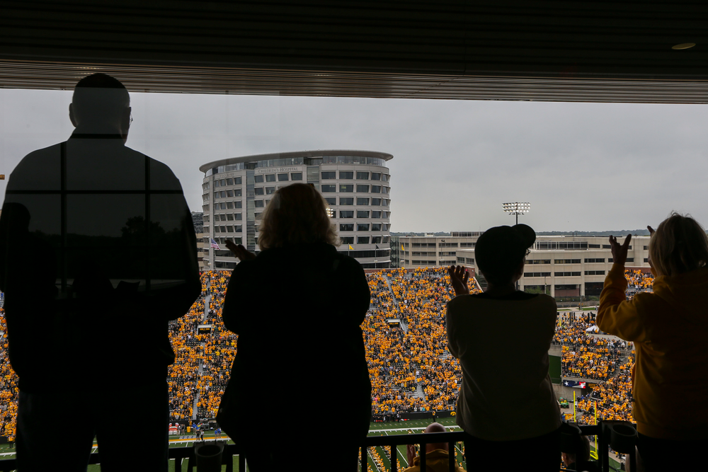 Iowa Hawkeyes against Middle Tennessee Saturday, September 28, 2019 at Kinnick Stadium. (Lily Smith/hawkeyesports.com)