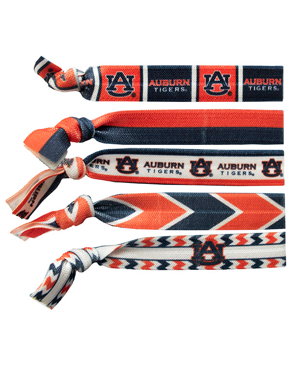 Auburn Tigers Knotted Hair Tie The Auburn Fan Shop Official