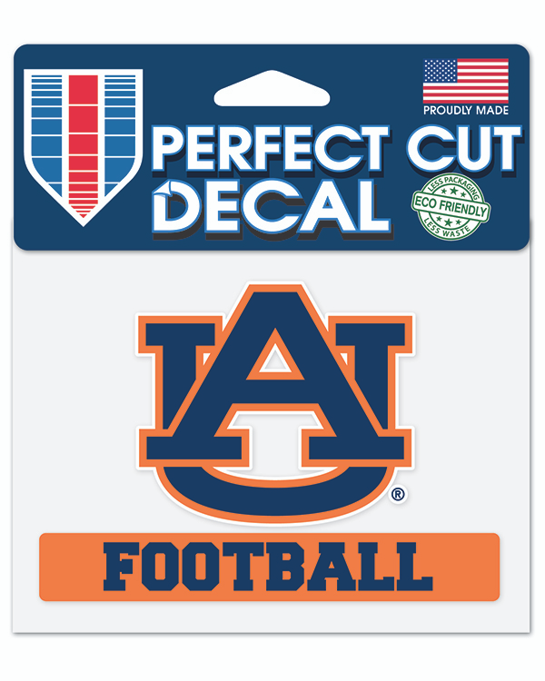 Auburn University Au Football 4 X 5 Perfect Cut Decal The Auburn Fan Shop Official Online Store Of The Auburn University Athletic Department