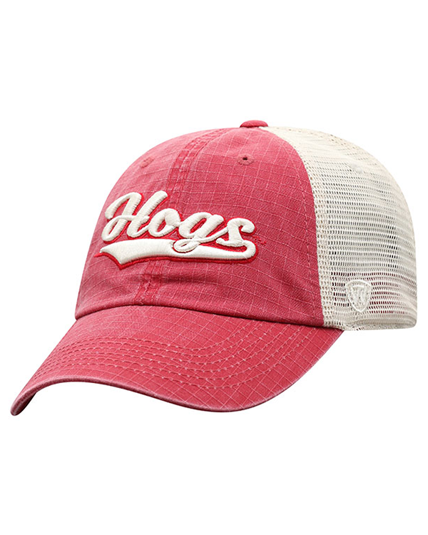 Arkansas Razorbacks Top Of The World Throwback Raggs Adjustable