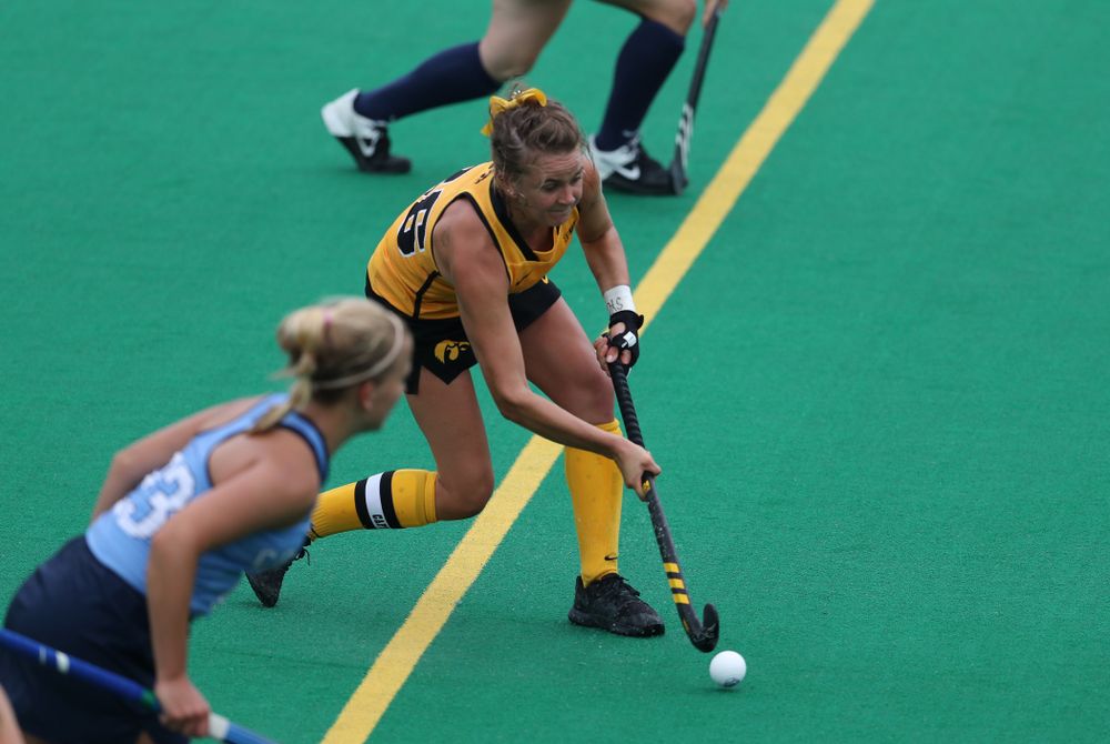 Iowa Hawkeyes forward Maddy Murphy (26) against Columbia Sunday, September 8, 2019 at Grant Field. (Brian Ray/hawkeyesports.com)