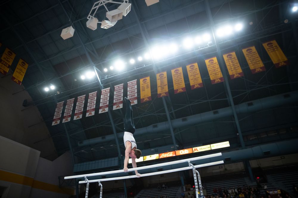 The Iowa Hawekeys against Minnesota and Penn State at the Maturi Pavilion Saturday, March 23, 2019 in Minneapolis, Minn. (C. Morgan Engel/Freelance)