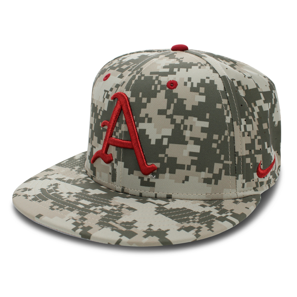 Arkansas Nike Aero True Baseball Fitted Hat - Razorbacks Store - University of Arkansas Apparel, Gear, Gifts, Clothing
