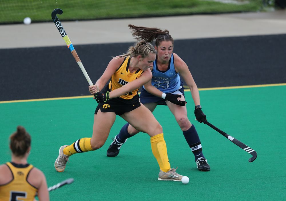 Iowa Hawkeyes Katie Birch (11) against Columbia Sunday, September 8, 2019 at Grant Field. (Brian Ray/hawkeyesports.com)