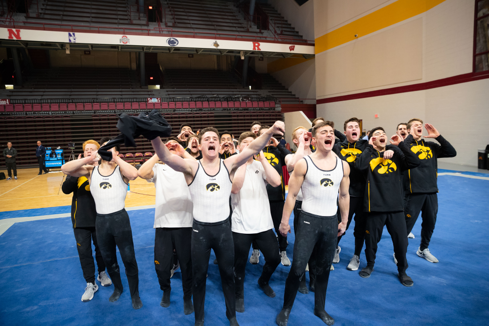 The Iowa Hawekeys against Minnesota and Penn State at the Maturi Pavilion Saturday, March 23, 2019 in Minneapolis, Minn. (C. Morgan Engel/Freelance)