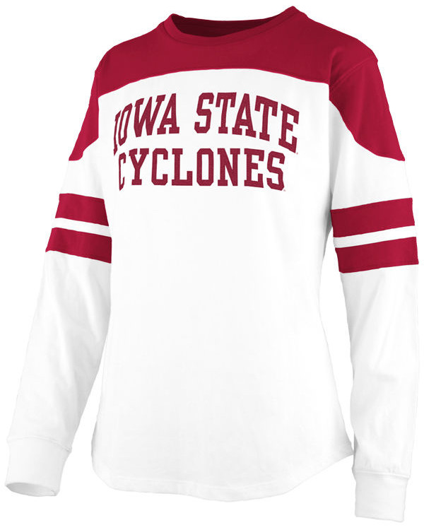 Iowa State Cyclones Women S Half Back Long Sleeve T Shirt Cy S