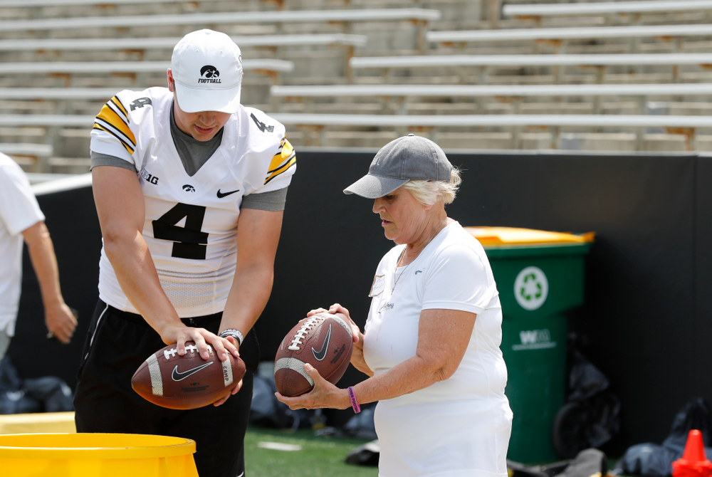 The 2018 Iowa Ladies Football Academy Saturday, June 9, 2018 at Kinnick Stadium. (Brian Ray/hawkeyesports.com)