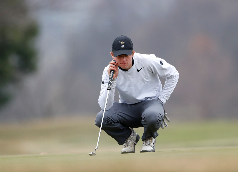 Benton Weinberg during the 2018 Hawkeye Invitational Friday, April 13, 2018 at Finkbine Golf Course. (Brian Ray/hawkeyesports.com)