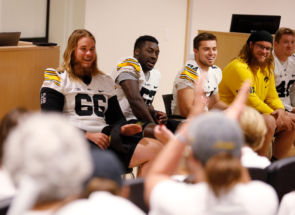 The 2018 Iowa Ladies Football Academy Saturday, June 9, 2018 at Kinnick Stadium. (Brian Ray/hawkeyesports.com)
