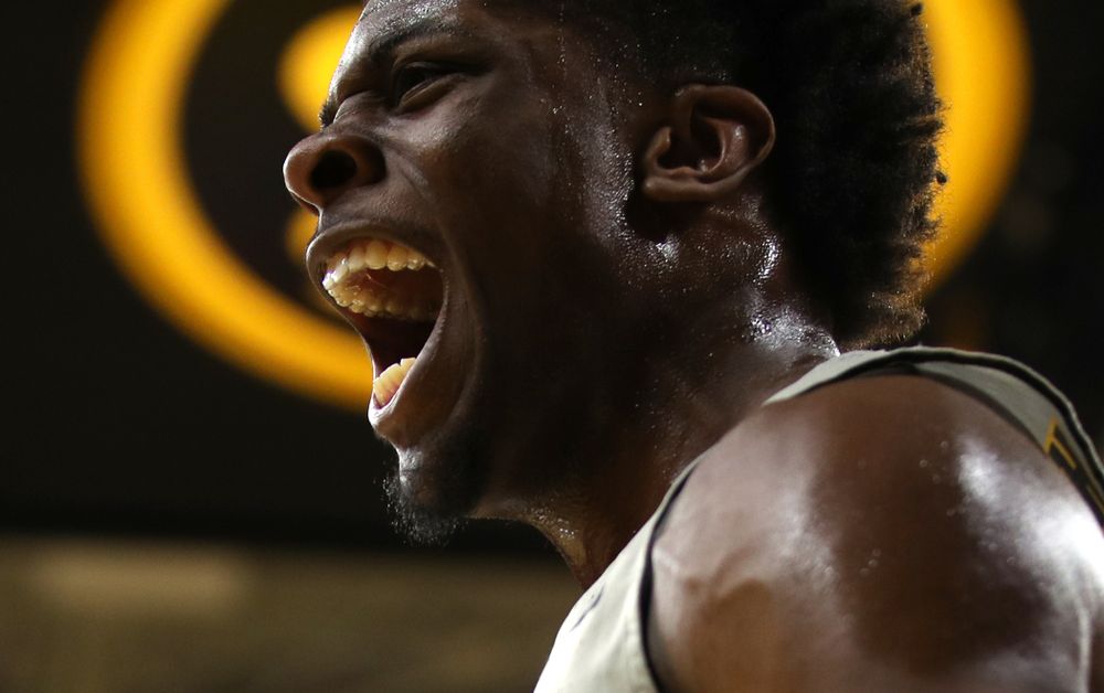 Iowa Hawkeyes forward Tyler Cook (25) against the Nebraska Cornhuskers Sunday, January 6, 2019 at Carver-Hawkeye Arena. (Brian Ray/hawkeyesports.com)