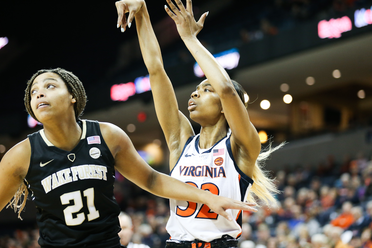 Women S Basketball V Wake Forest Virginia Cavaliers Official