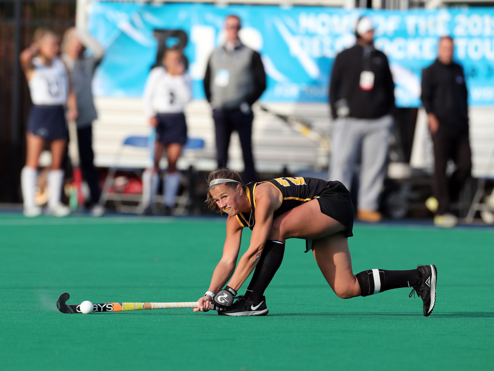 Iowa Hawkeyes Sophie Sunderland (20) against Penn State in the 2019 Big Ten Field Hockey Tournament Championship Game Sunday, November 10, 2019 in State College. (Brian Ray/hawkeyesports.com)