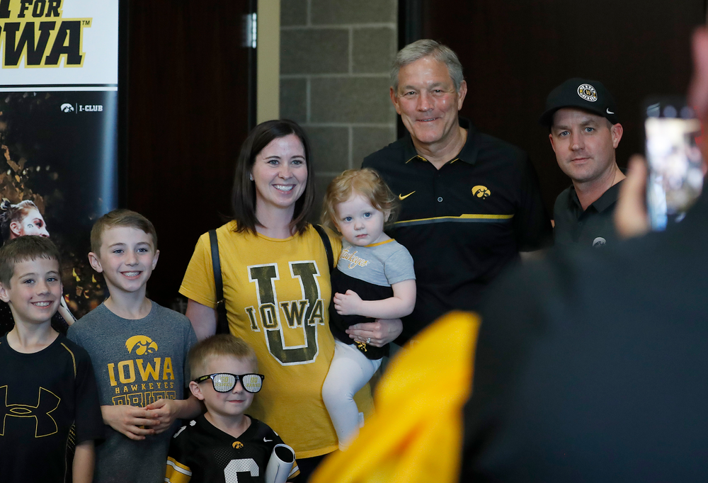 Kirk Ferentz -- Hawkeye Fan Event at the Quad-Cities Waterfront Convention Center in Bettendorf, Iowa, on May 15, 2019.