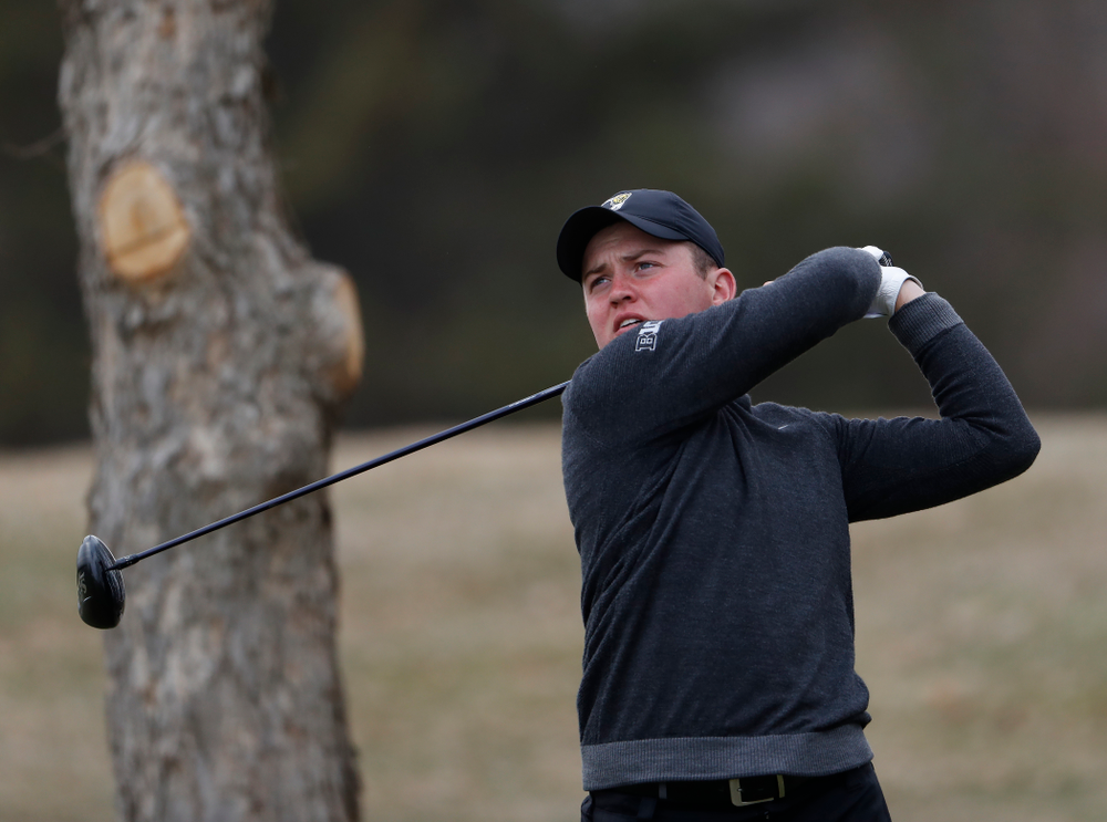 Matthew Walker during the 2018 Hawkeye Invitational Friday, April 13, 2018 at Finkbine Golf Course. (Brian Ray/hawkeyesports.com)