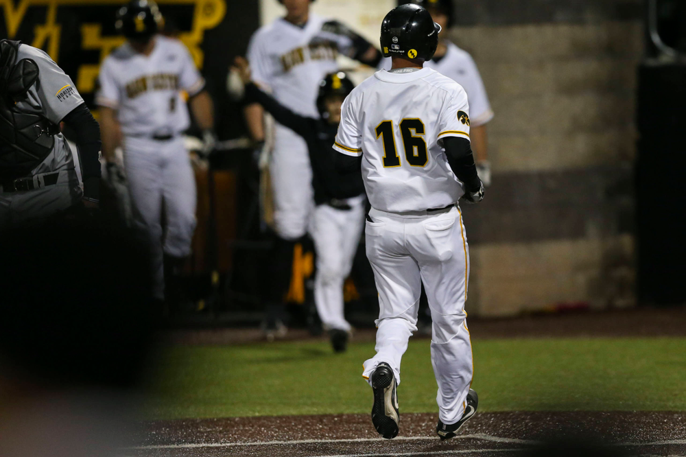Iowa infielder Tanner Wetrich at baseball vs Milwaukee on Tuesday, April 23, 2019 at Duane Banks Field. (Lily Smith/hawkeyesports.com)