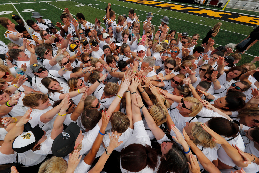The 2018 Iowa Ladies Football Academy Saturday, June 9, 2018 at Kinnick Stadium. (Brian Ray/hawkeyesports.com)