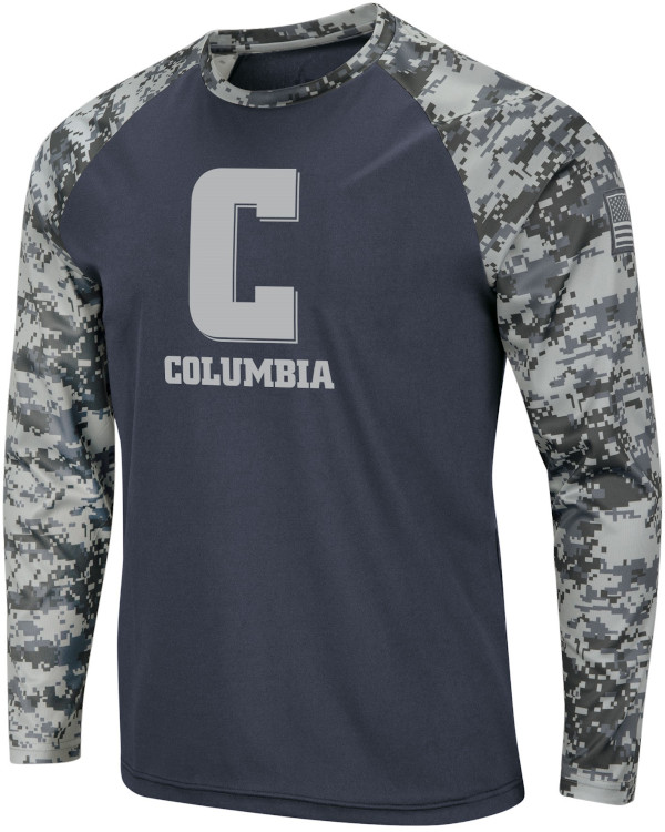 Columbia Lions Long Sleeve Raglan Operation Hat Trick T Shirt The Columbia Lions Fan Shop Official Online Store Of The Columbia Lions
