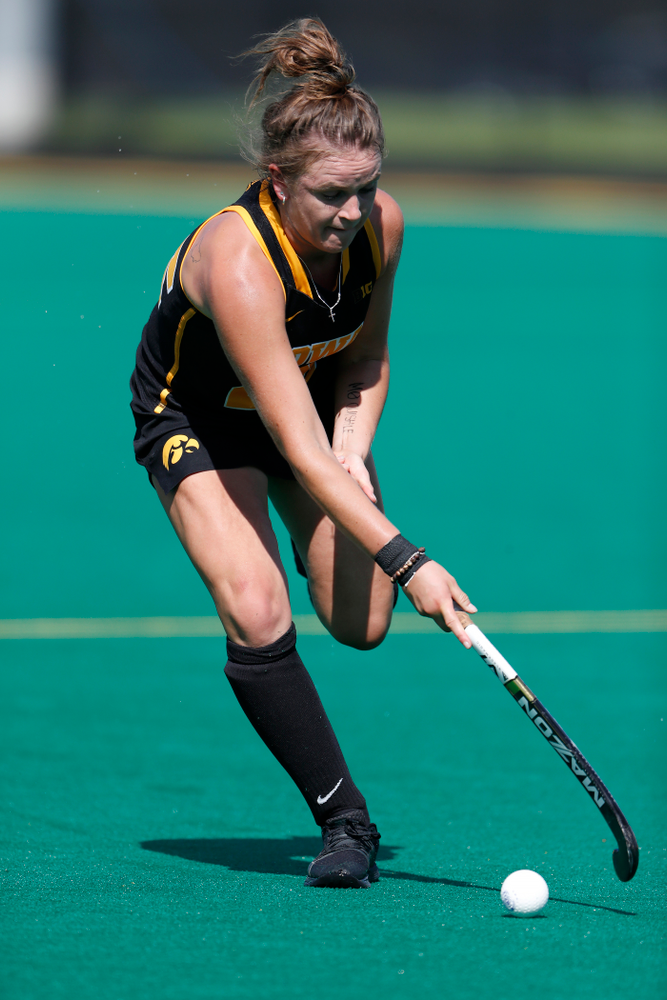 Iowa Hawkeyes Maddy Murphy (26) against the Penn Quakers Friday, September 14, 2018 at Grant Field. (Brian Ray/hawkeyesports.com)