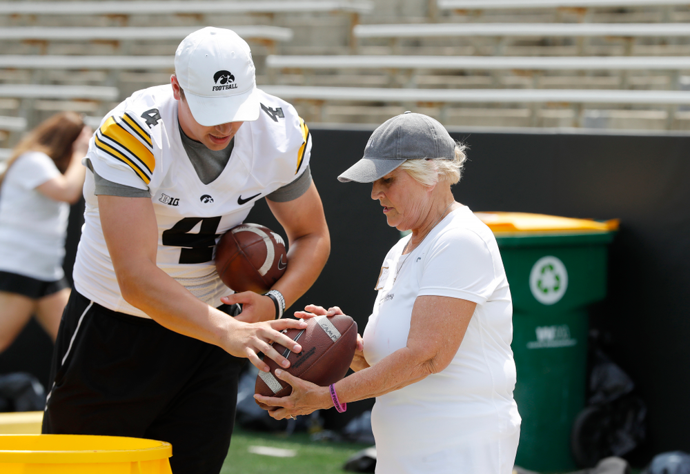 The 2018 Iowa Ladies Football Academy Saturday, June 9, 2018 at Kinnick Stadium. (Brian Ray/hawkeyesports.com)