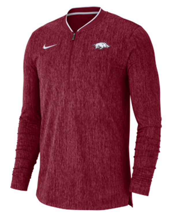 red nike long sleeve shirt