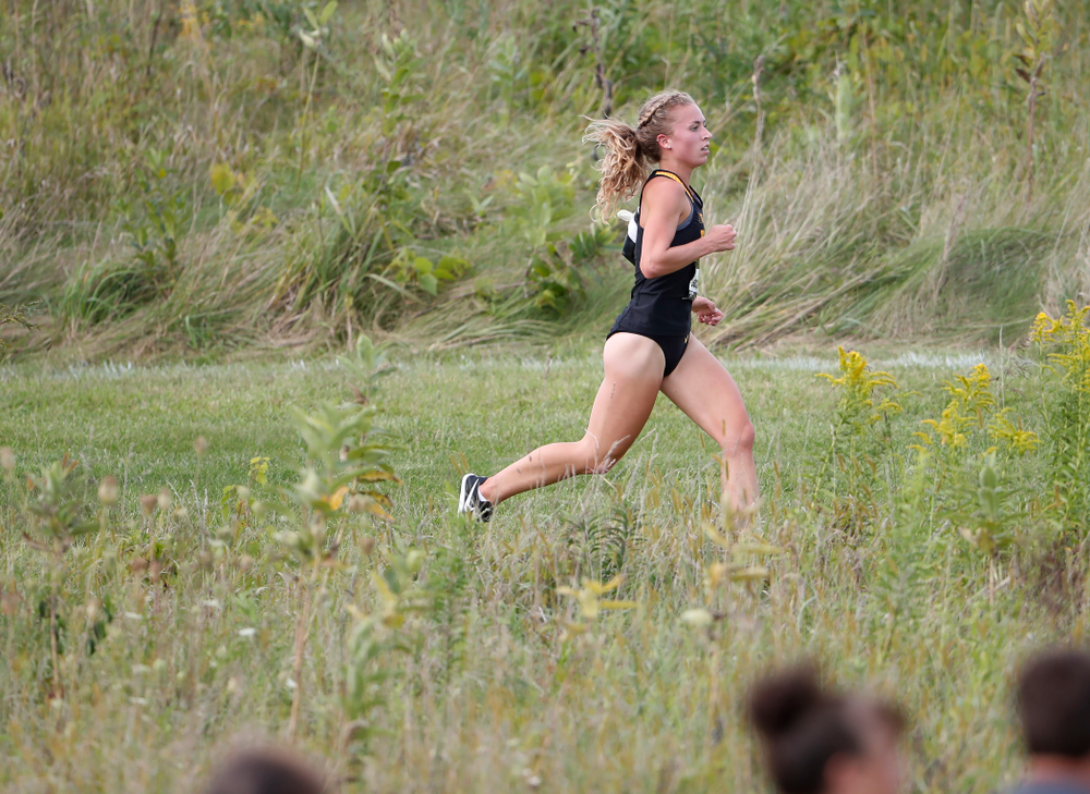 Megan Schott during the Hawkeye Invitational Friday, August 31, 2018 at the Ashton Cross Country Course. (Brian Ray/hawkeyesports.com)