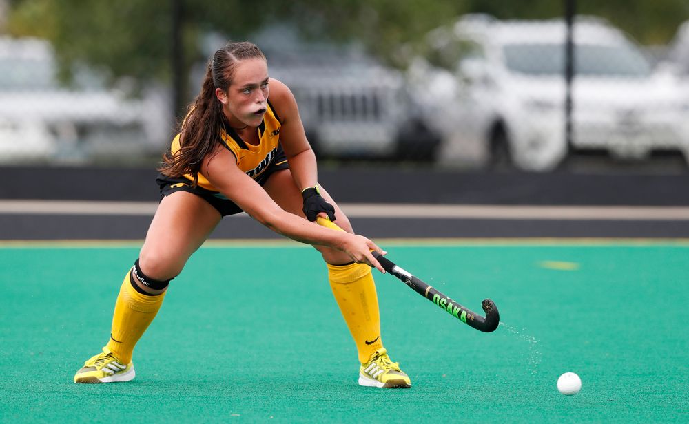 Iowa Hawkeyes Anthe Nijziel (6) against Ball State Sunday, September 2, 2018 at Grant Field. (Brian Ray/hawkeyesports.com)