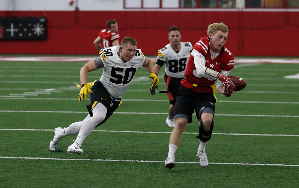 The Hawkeye football managers capture the rusty toolbox for the first time since 2008 with a 20-19 double The Hawkeye Football Managers captured the rusty toolbox for the first time since 2008 with a 20-19 double overtime win against the Wisconsin football managers on Nov. 8 in Madison, Wisconsin.