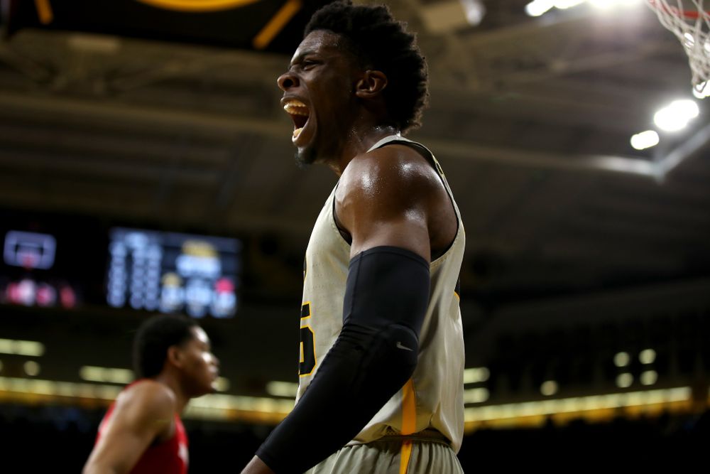 Iowa Hawkeyes forward Tyler Cook (25) against the Nebraska Cornhuskers Sunday, January 6, 2019 at Carver-Hawkeye Arena. (Brian Ray/hawkeyesports.com)